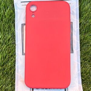 Red Silicone Phone Case - Unbranded